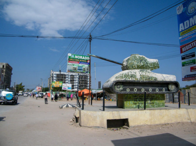 Hargeisa-tank-monument