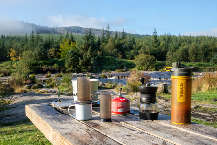 My-camping-coffee-gear-at-Otter-Pools-on-the-Raiders-Road-in-Galloway-Forest-Park