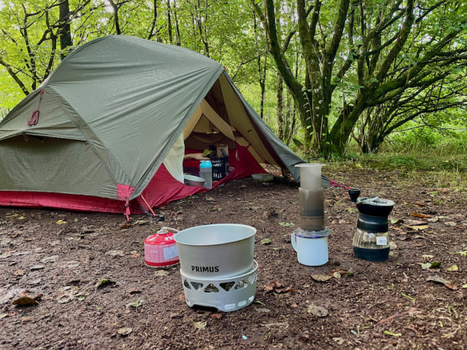 My-tent-wild-camping-in-Scotland-with-Primus-stove-and-aeropress