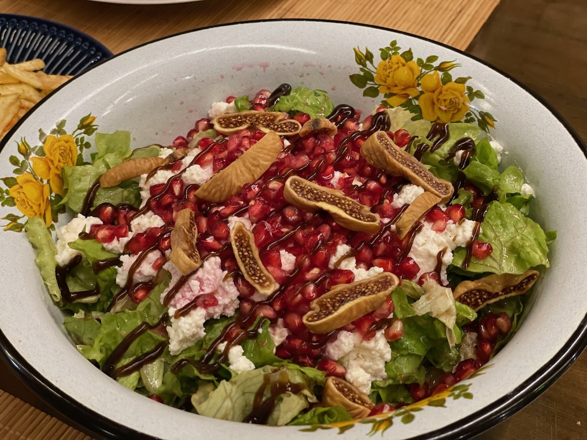 salad-with-fig-cheese-and-pomegranate -from-elea-restaurant-himara