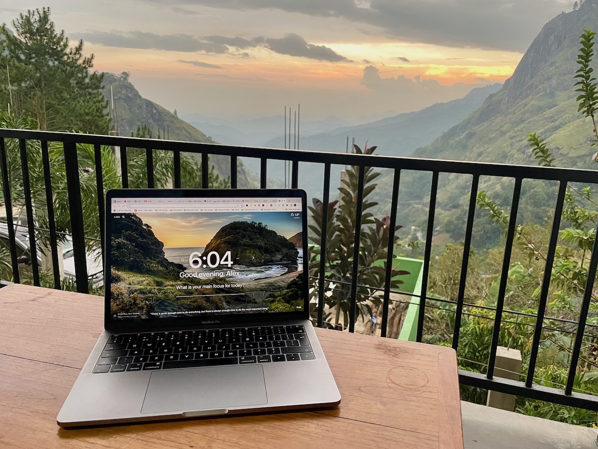 my-laptop-on-a-table-overlooking-sunset-over-ella-gap