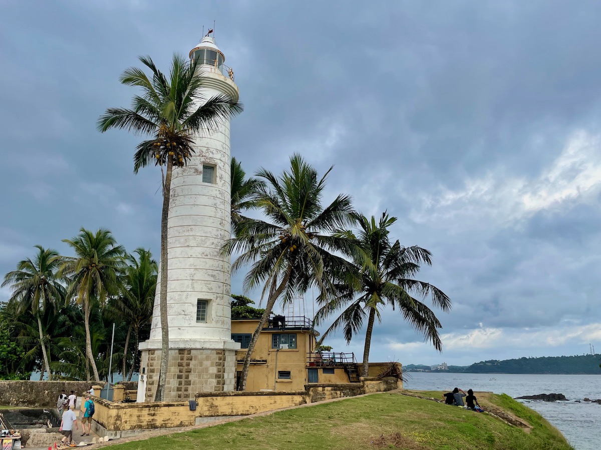 galle lighthouse in galle sri lanka