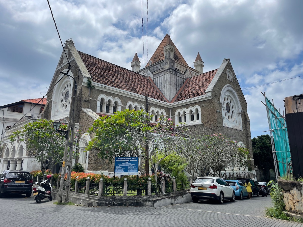 all saints church in galle fort
