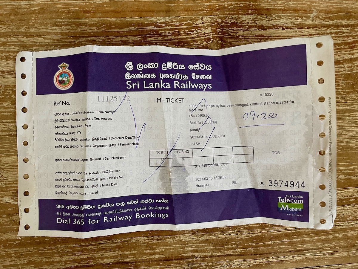 sri-lanka-railways-ticket-from-ella-to-kandy