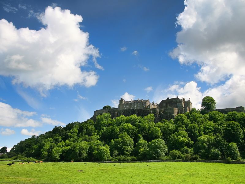 stirling-castle-with-green-trees