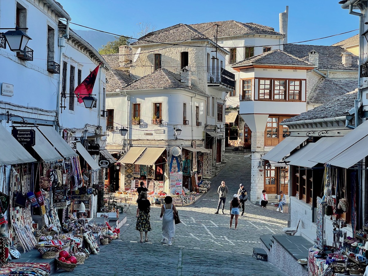 old-bazaar-area-of-gjirokaster-albania
